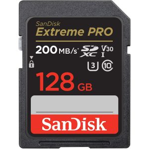 SDXC-128GB-SanDisk-Extreme-Pro-200MBs Thẻ nhớ SDXC 128GB SanDisk Extreme Pro U3 V30 200MB/s