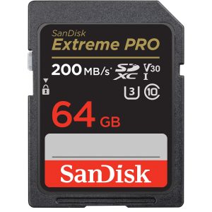 SDXC-64GB-SanDisk-Extreme-Pro-200mBs Thẻ nhớ SDXC 64 GB SanDisk Extreme Pro U3 V30 200MB/s