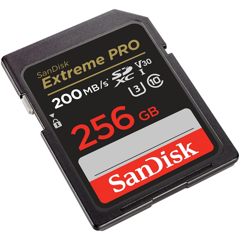 Thẻ nhớ SDXC Sandisk Extreme Pro 256GB 200MB/140MB/s