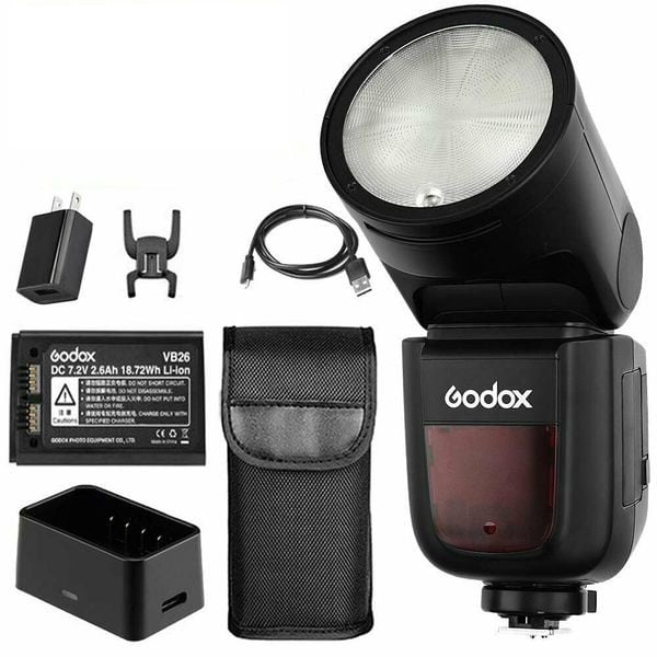 Đèn Flash Godox V1 (Canon, Nikon, Sony)